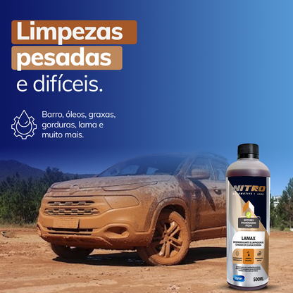 Lamax -Shampoo Desincrustante De Lama E Graxa